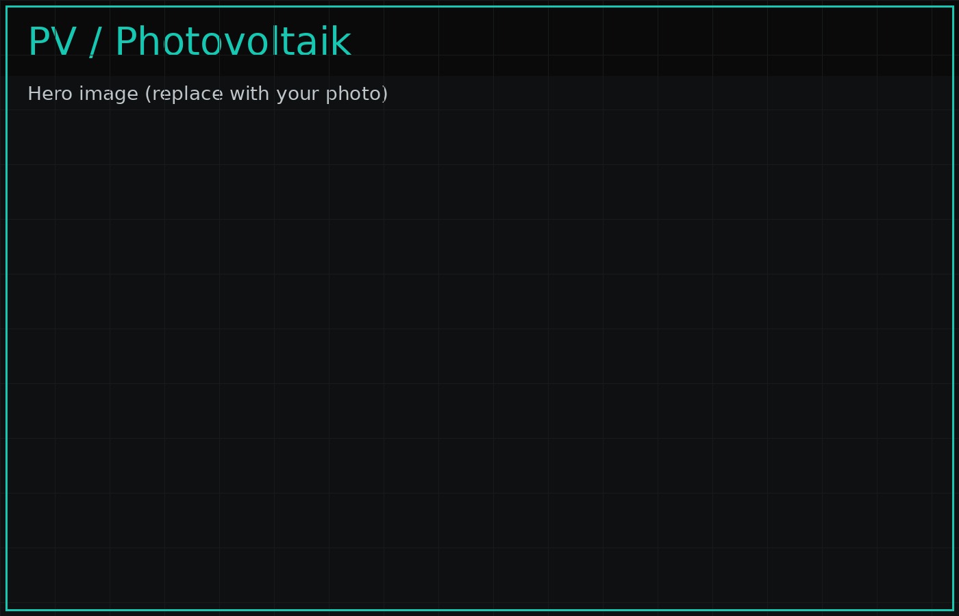 Photovoltaik
